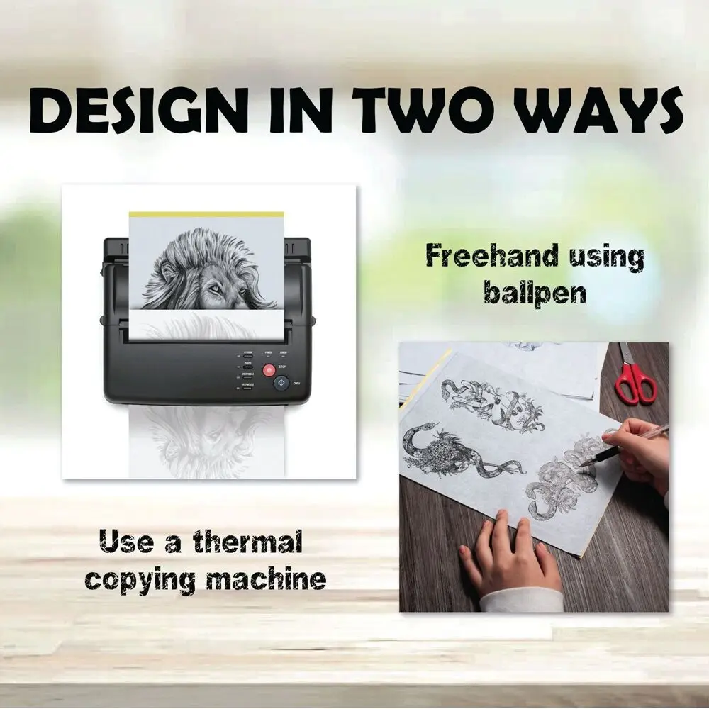 100/50/30/10/5pcs 문신 전송 용지 A4 크기 문신 스텐실 종이 문신 전송 기계에 대 한 탄소 열 복사 용지