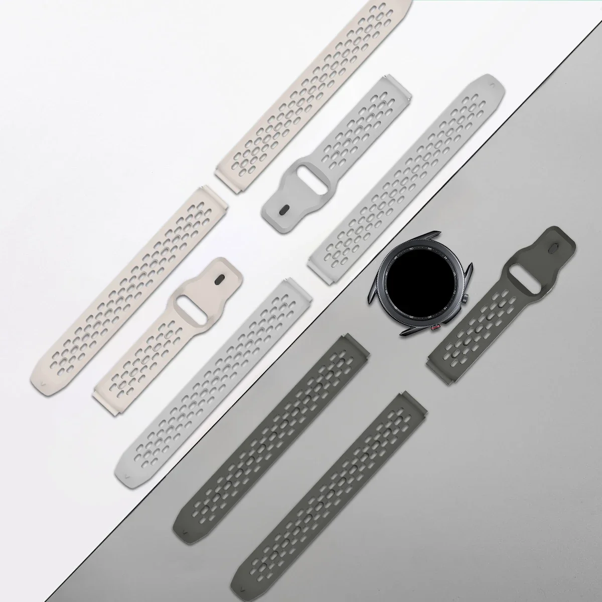 삼성 갤럭시 시계 7 FE 6 5 4 5Pro 6/4 화웨이 GT5 Pro 46mm GT4/3Pro 팔찌 용 18mm 20mm 22mm 스트랩