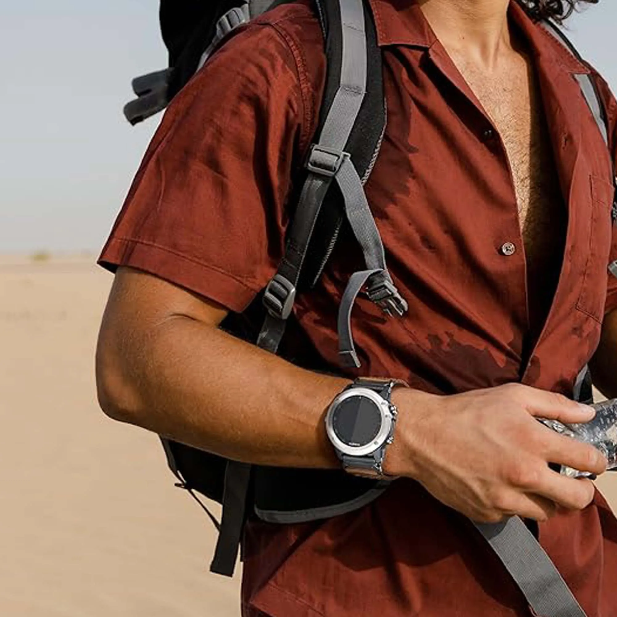 Garmin Fenix ​​7 7X 6X Pro/Epix Pro Gen 2 51mm 47mm/Fenix6 5Plus 5XPlus 브레이드 시계 밴드용 QuickFit 22mm 26mm 나일론 스트랩