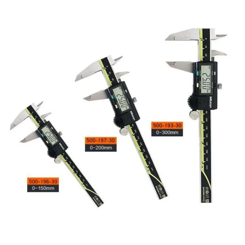 Mitutoyo 캘리퍼스 0-150mm 500-196-30 LCD 디지털 버니어 캘리퍼스 6in 전자 측정 스테인레스 스틸