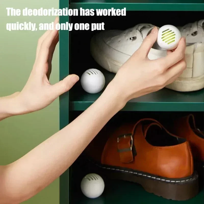 24/1Pcs 신발 탈취제 공 청정제 신발 차 향기 필수 풋 케어 매일 신발 향기 신발 옷장 신선한 공