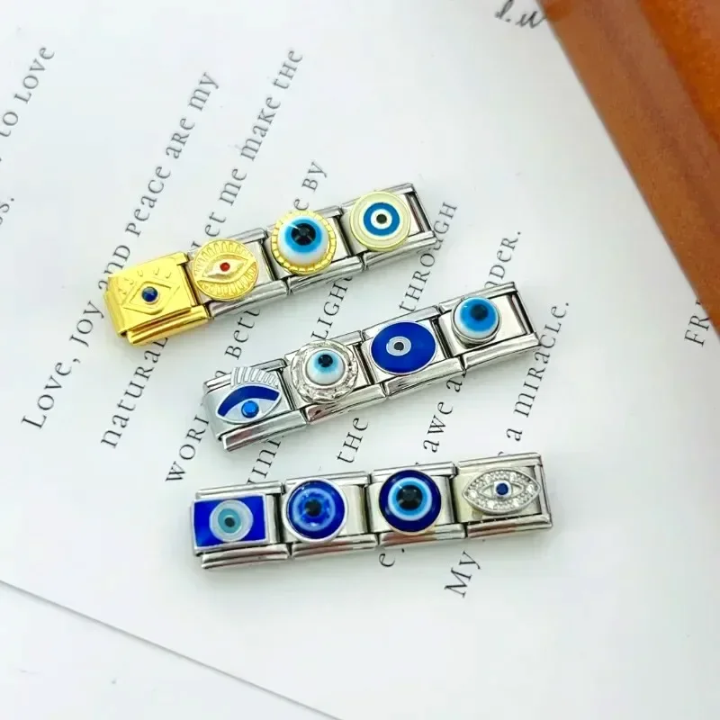 새로운 패션 오리지널 만화 동물 DIY 링크 핏 9mm 이탈리아 매력 탄성 모듈식 팔찌, 스테인레스 스틸 쥬얼리 선물