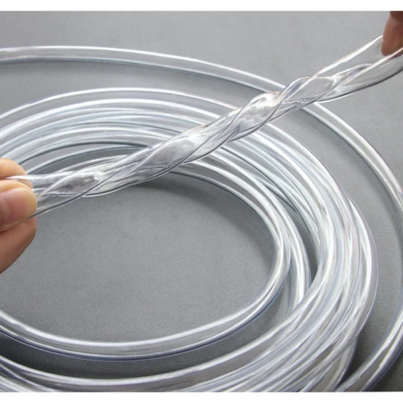 1 ~ 10m PVC 호스 내경 2 3 4 5 6 8 10 12 14 16 18 20 25mm 투명 플라스틱 호스 고품질 정원 튜브 수도관