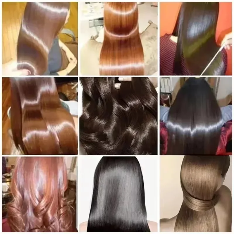 매직 케라틴 헤어 마스크, 손상된 곱슬 머리, 부드럽고 매끈한 영양, 딥 모이스처라이징 영양 헤어 케어, 5 초 리페어