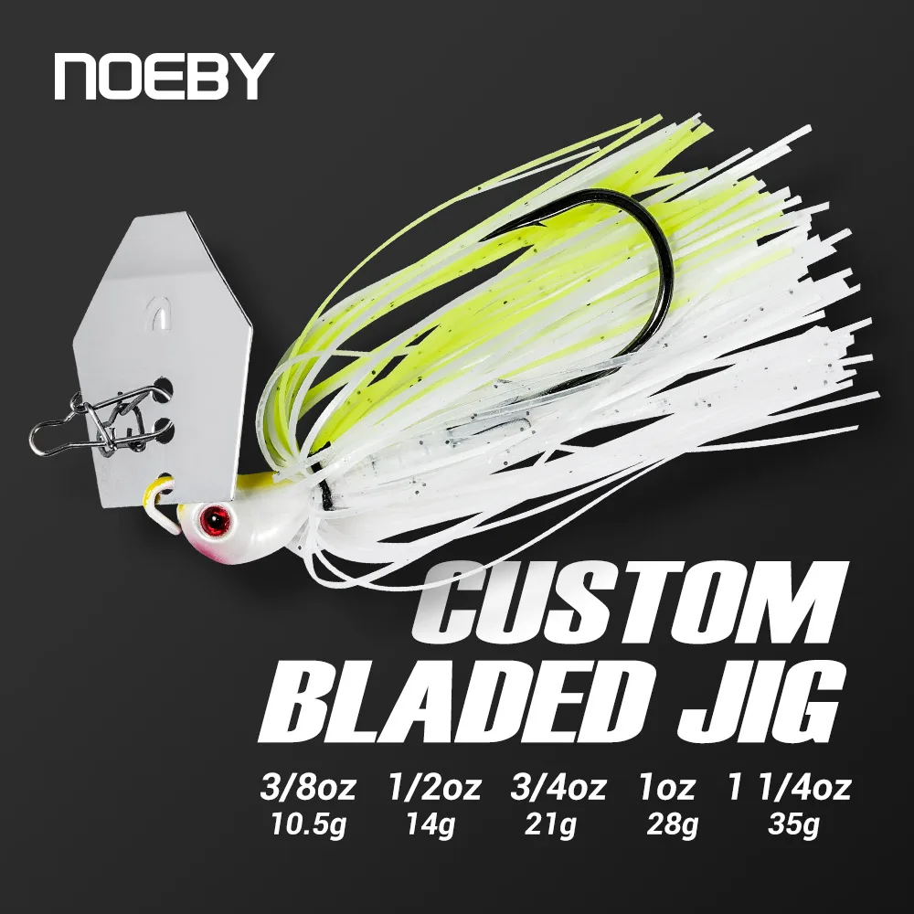 Noeby Chatterbait 10.5g 14g 21g 28g 35g 블레이드 지그 바늘 스팅거 후크 진동 와이어 파워 미끼 파이크베이스 지그 낚시 미끼 title=Noeby Chatterbait 10.5g 14g 21g 28g 35g 블레이드 지그 바늘 스팅거 후크 진동 와이어 파워 미끼 파이크베이스 지그 낚시 미끼 