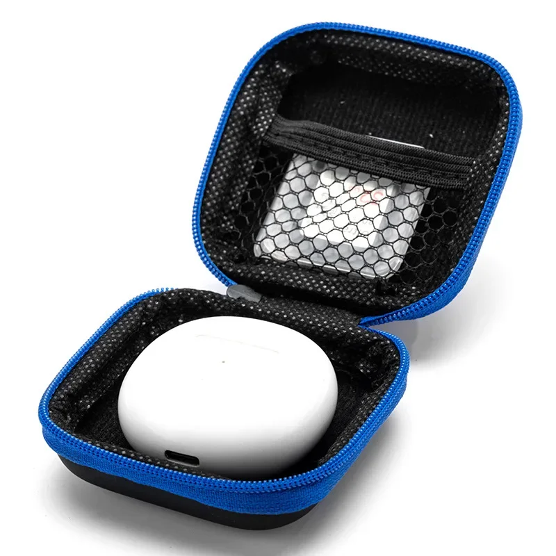 휴대용 충격 방지 헤드폰 케이스, 이어폰 가방, 헤드셋 보관 가방, 하드 쉘 이어폰 액세서리, 메모리 카드, USB 케이블