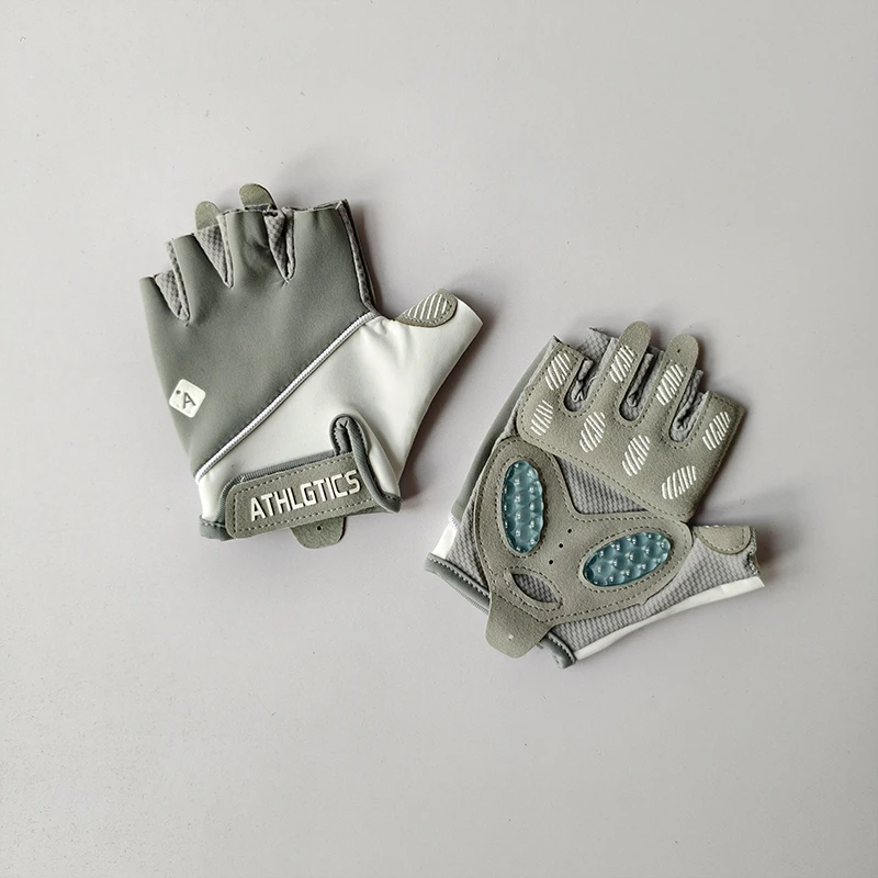 피트니스 여성용 반 손가락 장갑 안티 누에고치, 야외 사이클링 안티 슬립 운동 장비 철 롤러 건너 뛰는 밧줄