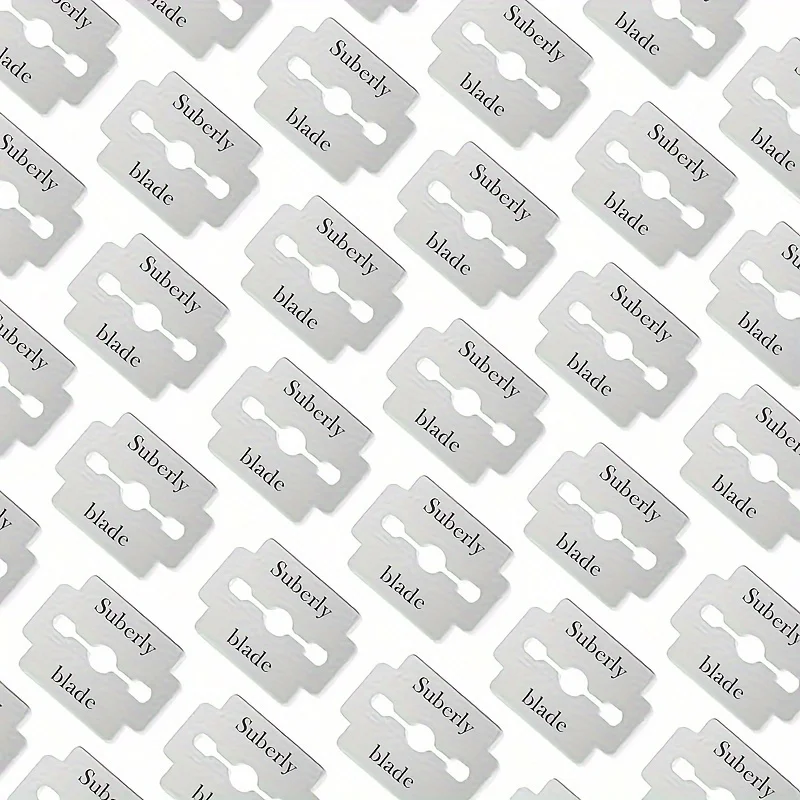 발 관리 및 페디큐어 도구용 굳은살 면도기 블레이드, 옥수수 평면 블레이드, 교체 블레이드, 10/50 개