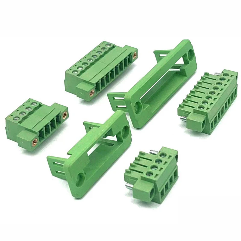 플러그형 터미널 블록 커넥터, JM15EDGKM 3.81mm 피치, 1 세트 피치, 3.81mm, 2P, 3P, 4P, 5P, 6P, 8P, 9P