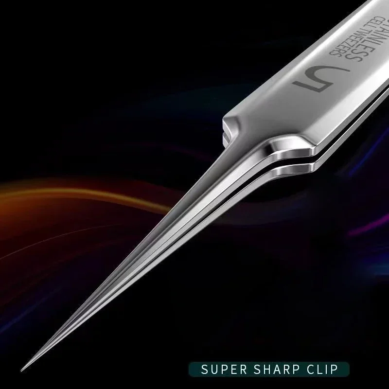 3-8Pcs 여드름 클립 여드름 족집게 여드름 제거제 스테인레스 스틸 셀 클립 미용 제품 여드름 바늘 피부 청소 도구