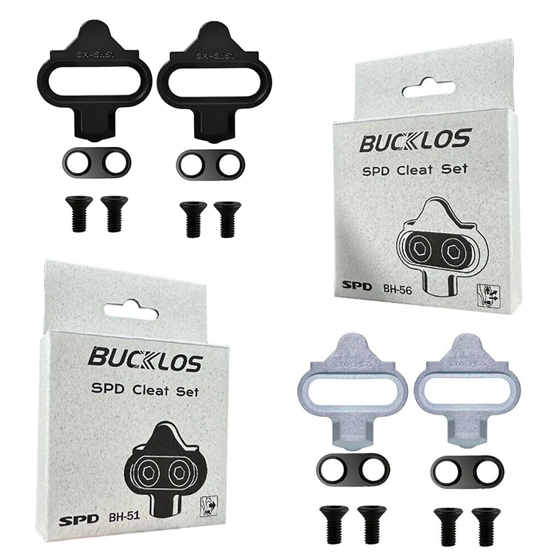 1/2/4PC MTB 클리트 BUCKLOS 산악 자전거 페달 클립 사이클링 신발 페달 클리트 for SHIMANO SPD 자동 잠금 자전거 액세서리 title=1/2/4PC MTB 클리트 BUCKLOS 산악 자전거 페달 클립 사이클링 신발 페달 클리트 for SHIMANO SPD 자동 잠금 자전거 액세서리 