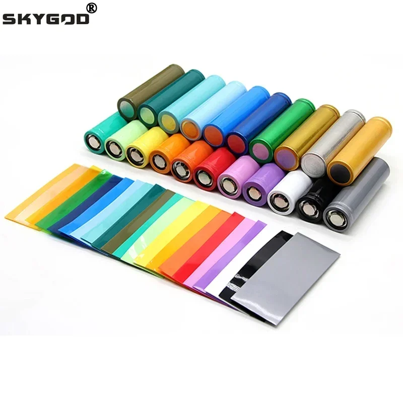 18650 21700 26650 PVC 열 수축 튜브 프리컷 절연 필름 보호 커버 케이스 팩 슬리브 Lipo 배터리 랩 title=18650 21700 26650 PVC 열 수축 튜브 프리컷 절연 필름 보호 커버 케이스 팩 슬리브 Lipo 배터리 랩 