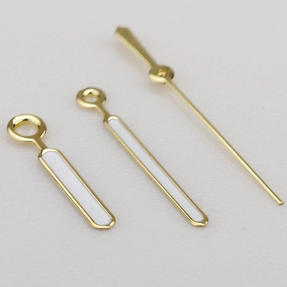 Aiguille NH35 손 세트 로즈 골드 실버 시계 손 NH34 NH35 NH36 Nh35 노틸러스 손 시계 포인터에 대한 녹색 빛나는