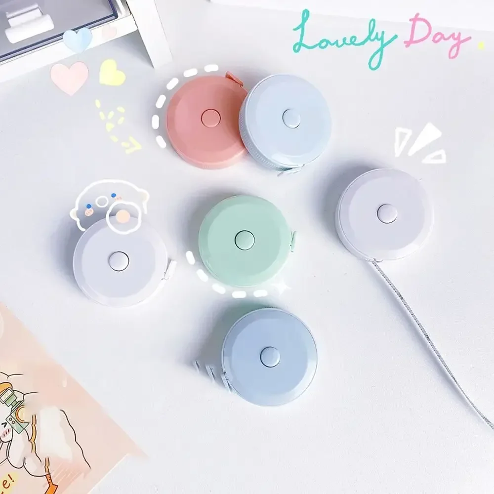 부드러운 테이프 측정 더블 체중계 바디 재봉, 유연한 측정 눈금자, 신체 측정 도구, 재단사 공예, 2M