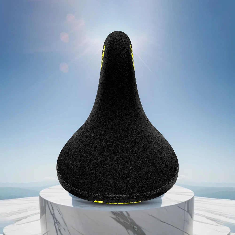 Funsea-자전거 시트, Wheelie Stunt, Big BMX 크루저 자전거 안장, 플란넬, 8mm 레일 자수 로고 시트 커버, Eagle Eye