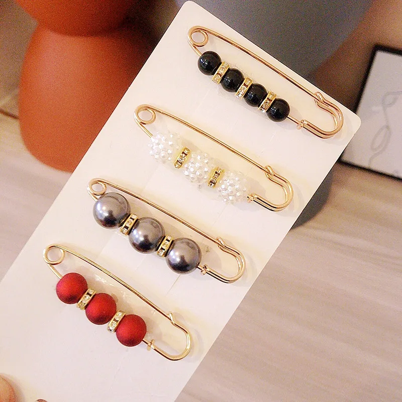 여자 새로운 허리 바늘 청바지 스커트 허리 큰 변화 작은 안티 실행 핀 고정 옷 허리 버클 클립 브로치 H1369