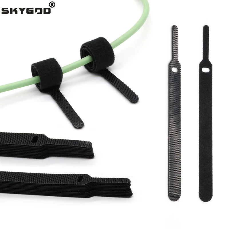 탈부착 가능한 케이블 타이 나일론 후크 루프 검정색 150 200 300mm 스트랩 랩 지퍼 번들 밴드지 타이 플라스틱 고정 와이어 정리대 title=탈부착 가능한 케이블 타이 나일론 후크 루프 검정색 150 200 300mm 스트랩 랩 지퍼 번들 밴드지 타이 플라스틱 고정 와이어 정리대 