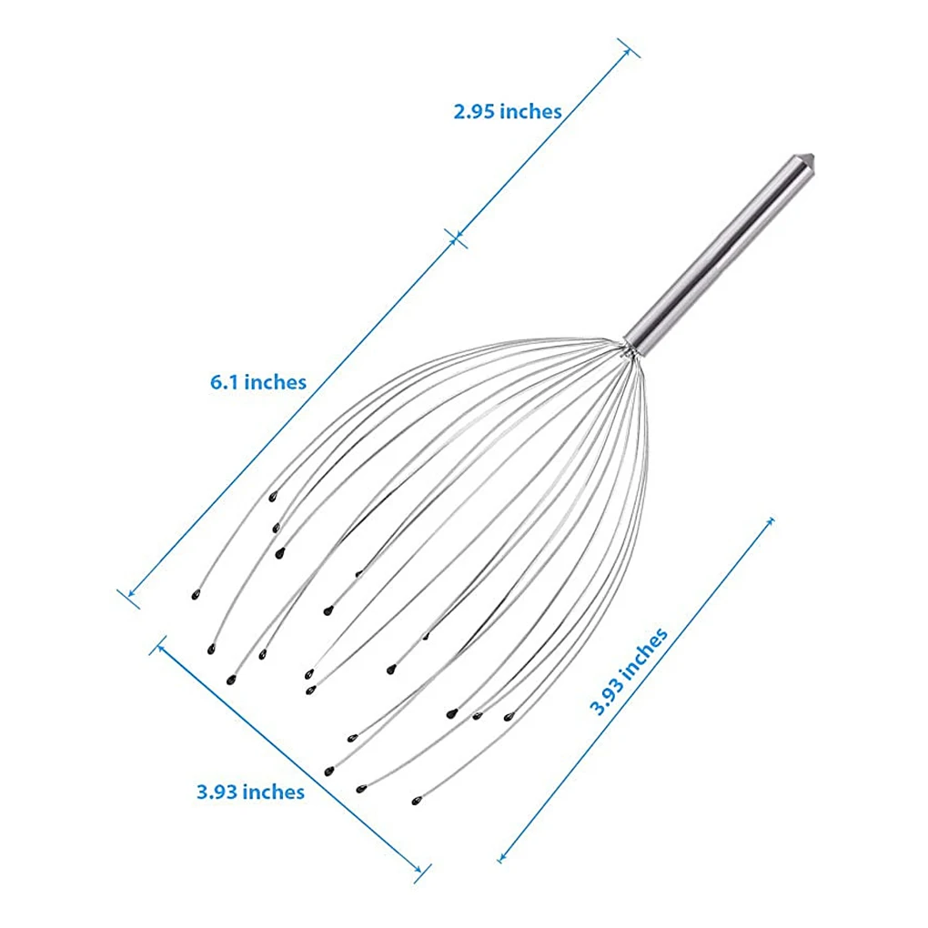 헤드 마사지 마사지 클로 두피 스파 훌륭한 솜씨 오래 지속되는 마사지 도구 편의성 간단한 조작