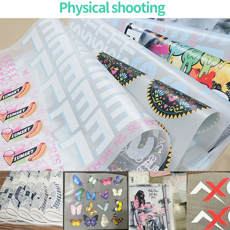 맞춤형 DTF 열전사 스티커, 로고, 텍스트 및 초상화 이미지 인쇄, DIY 의류 및 모자용 세탁 가능 패치