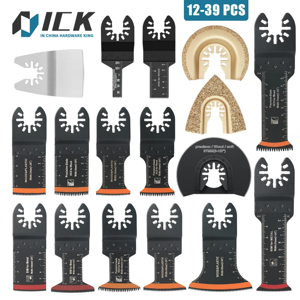 일본 치아 초경 진동 톱 블레이드 키트 10-39Pcs 아크 가장자리 진동 Multitool 블레이드 목재 PVC 철에 대한 정밀 컷 title=일본 치아 초경 진동 톱 블레이드 키트 10-39Pcs 아크 가장자리 진동 Multitool 블레이드 목재 PVC 철에 대한 정밀 컷 