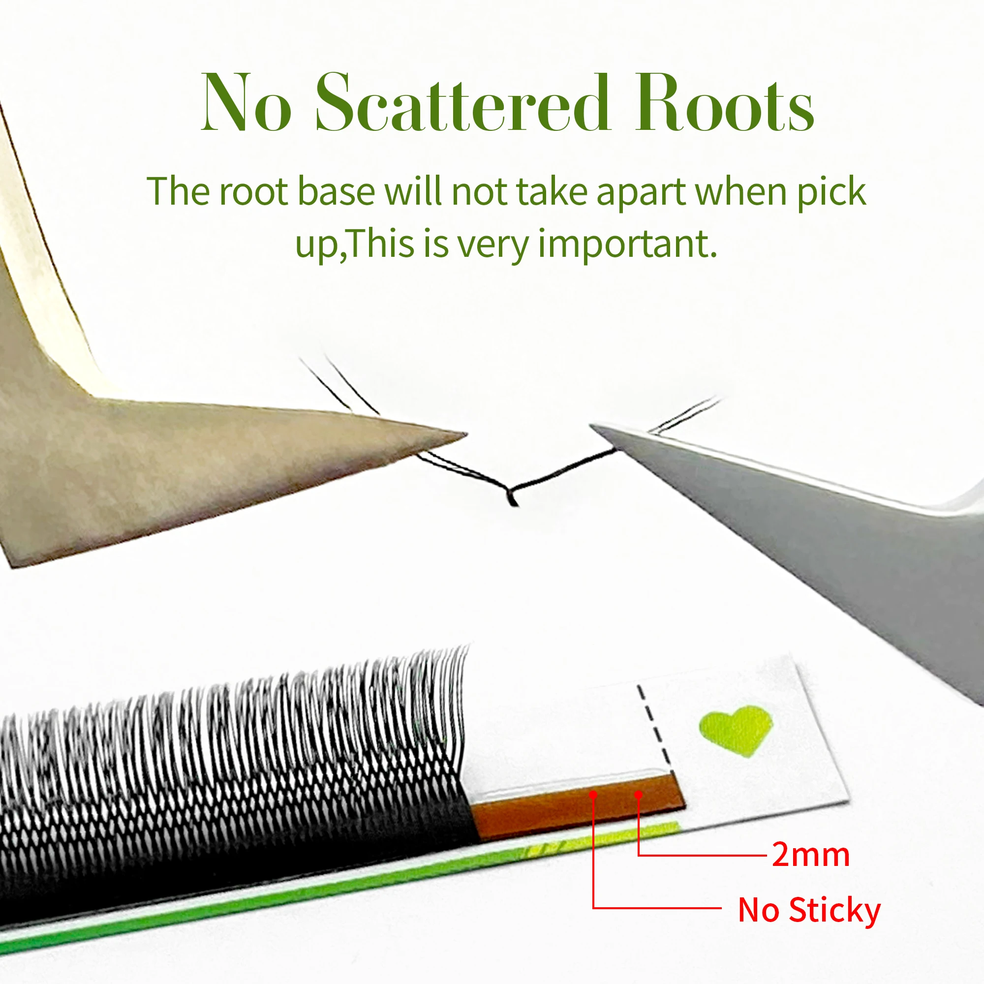 라카나쿠 뉴 U 래쉬 쉐이프 속눈썹 연장 U YY 래쉬 쉐이프 블룸 아이 래쉬 내추럴 소프트 DIY 프리메이드 팬 래쉬 연장