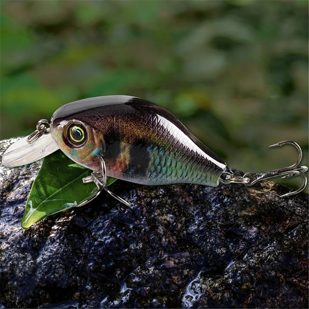 1Pcs 52mm 8.5g 크랭크 낚시 루어 Wobblers 부동 인공 플라스틱 하드 미끼 송어 크랭크베이트베이스 파이크 일본 낚시 태클