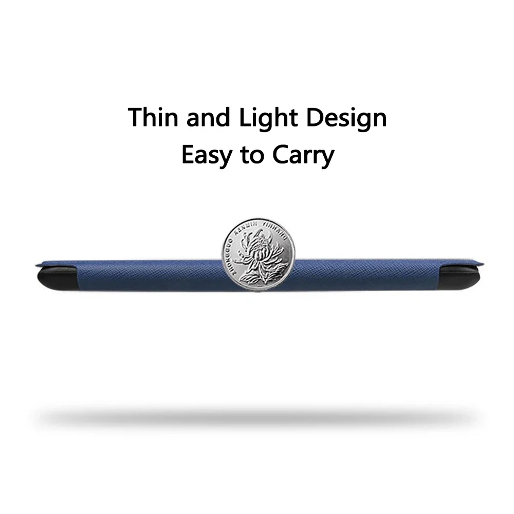 Kindle 용 접이식 스탠드 케이스 2024 2022 2021 Paperwhite Colorsoft 1 2 3 5 6 10th 11th 12th Generation 6 6.8 7 인치 파우치 커버