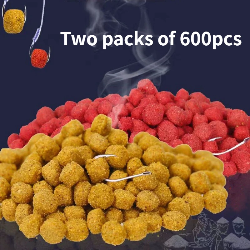 300-600PCS 세분화 된 물고기 미끼, 게으른 세분화 된 미끼, 물고기 범용 물고기 사료, 직접 후크, 높은 물고기 잡기 속도 2 팩 title=300-600PCS 세분화 된 물고기 미끼, 게으른 세분화 된 미끼, 물고기 범용 물고기 사료, 직접 후크, 높은 물고기 잡기 속도 2 팩 