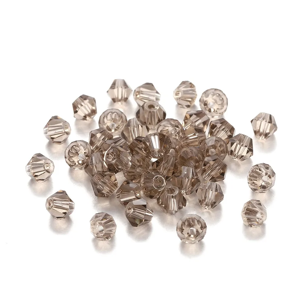 120 개/몫 3mm AB 색상 반짝 이는면 처리 된 유리 구슬 DIY 쥬얼리 귀걸이 팔찌 목걸이 액세서리에 대 한 느슨한 스페이서 구슬