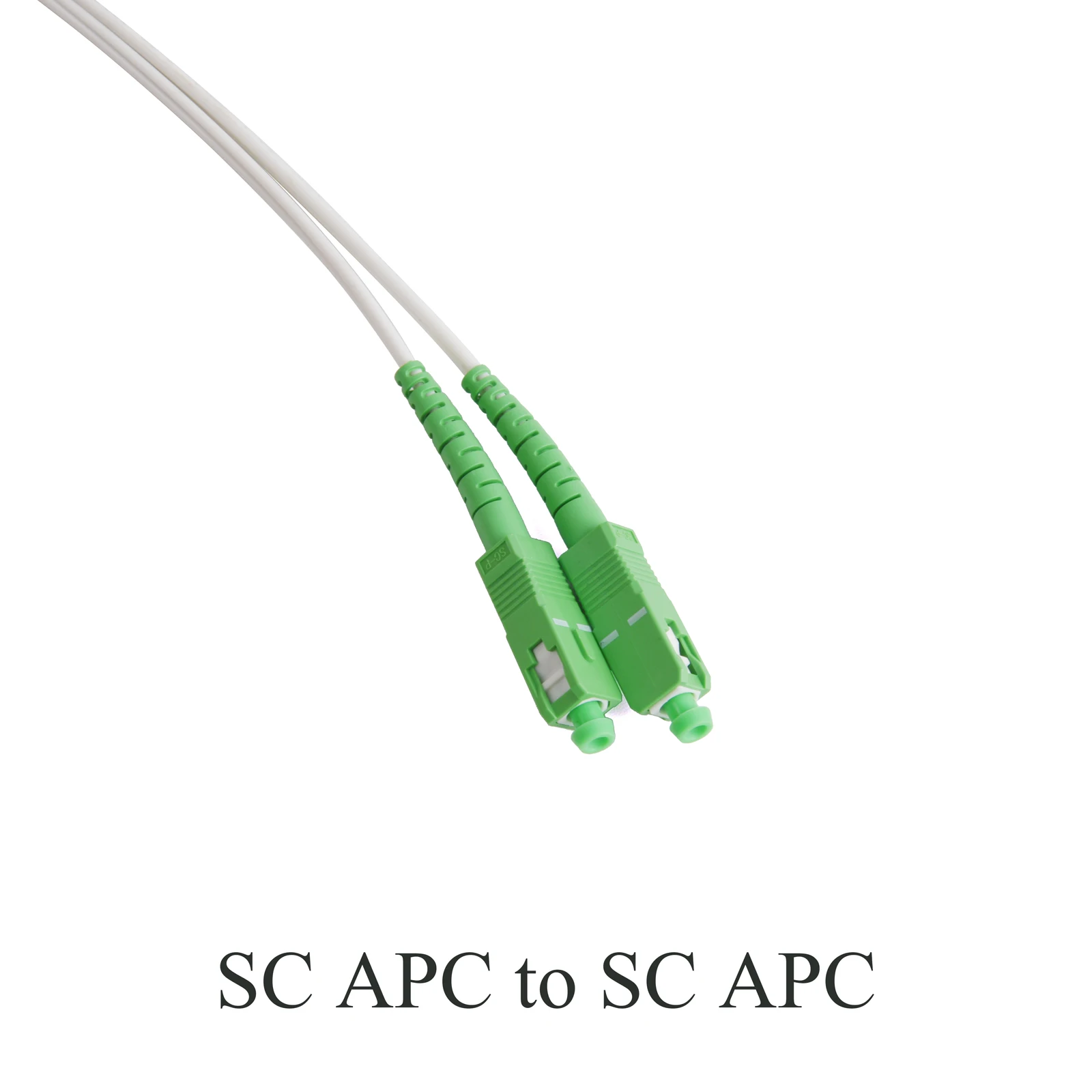광섬유 와이어 APC SC 대 SC 광 단일 모드 1코어 G657A1 실내 연장 케이블 3M/5M/10M/15M/20M 광섬유 패치 코드