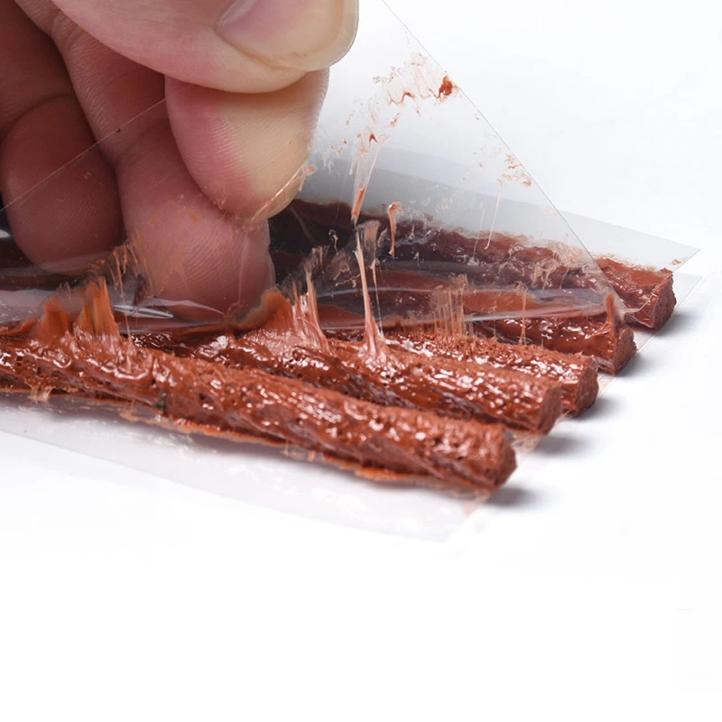 타이어 수리 스트립, 튜브리스 고무 교반 접착제 씰, 자동차 오토바이 자전거 타이어 펑크 수리 도구 액세서리, 5 개, 50 개