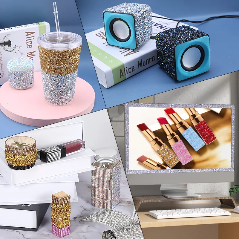 Ductystal 10/15mm 라인 석 페르시 트림 수지 라인 석 핫픽스 리본 철 diy 의류, 신발, 드레스 장식에 대 한 체인에