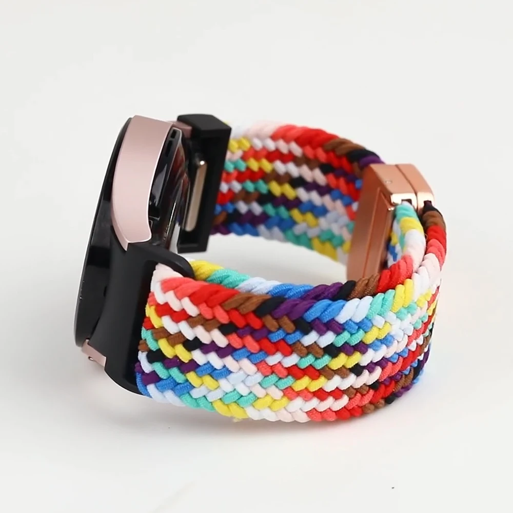 삼성 갤럭시 워치용 갭 없는 브레이드 밴드, 마그네틱 팔찌, 갤럭시 워치 7, 6, 5, 4, 44mm, 40mm, 5 프로, 갤럭시 워치 6, 워치 4 클래식, 47, 43 스트랩