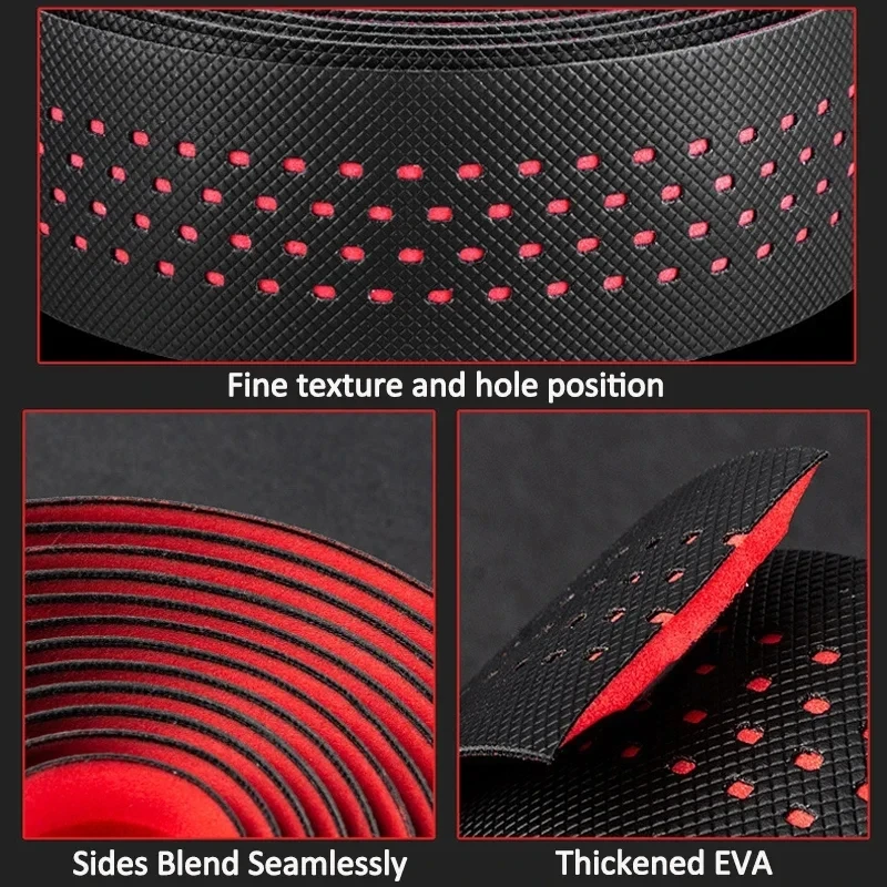 BUCKLOS 도로 자전거 핸들 바 테이프 부드러운 PU EVA 자갈 자전거 바 테이프 미끄럼 방지 충격 흡수 브레스 그립 테이프 사이클링 부품