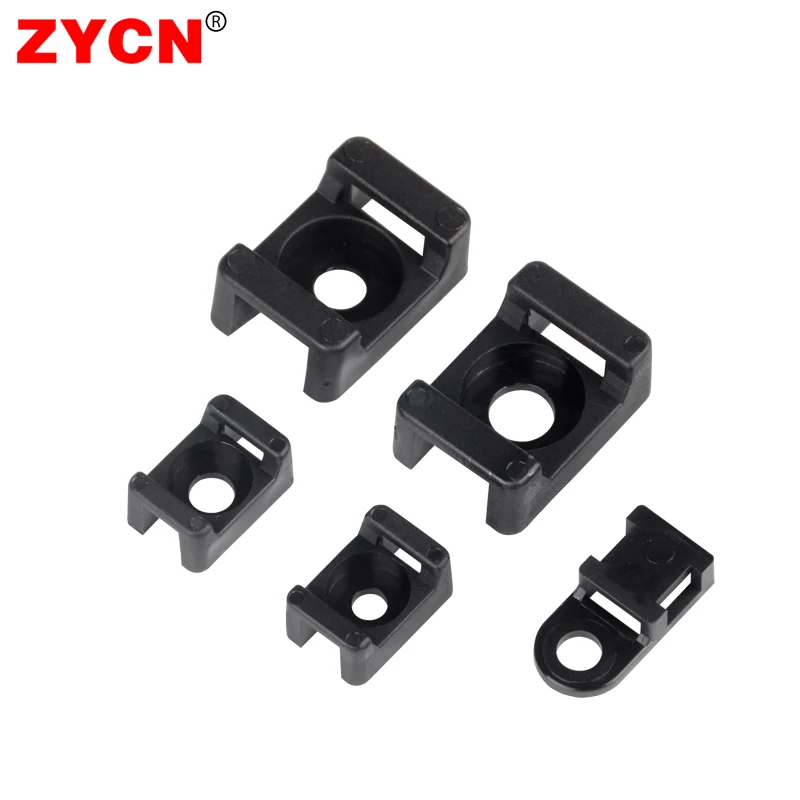 100Pcs 케이블 타이 안장 유형 플라스틱 마운트베이스 와이어 홀더 고정 시트 USB 충전 데이터 라인 와인 더 나일론 HC-1/2/3/4/5 STM title=100Pcs 케이블 타이 안장 유형 플라스틱 마운트베이스 와이어 홀더 고정 시트 USB 충전 데이터 라인 와인 더 나일론 HC-1/2/3/4/5 STM 