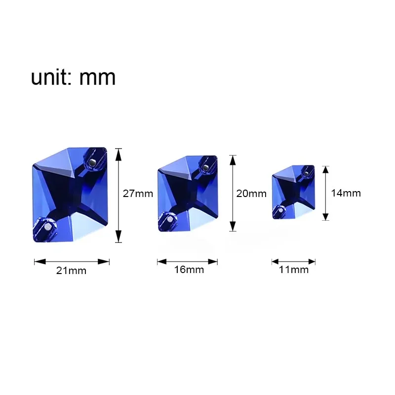 모든 크기 컬러 플랫 백 라인 석 유리 크리스탈 우주 다이아몬드에 바느질 웨딩 드레스 의류 액세서리