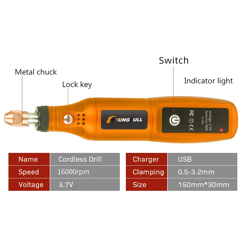 미니 무선 드릴 충전식 연마기, DIY 미니 회전 도구, USB 조각 도구, 드레멜 도구, 미니 조각기
