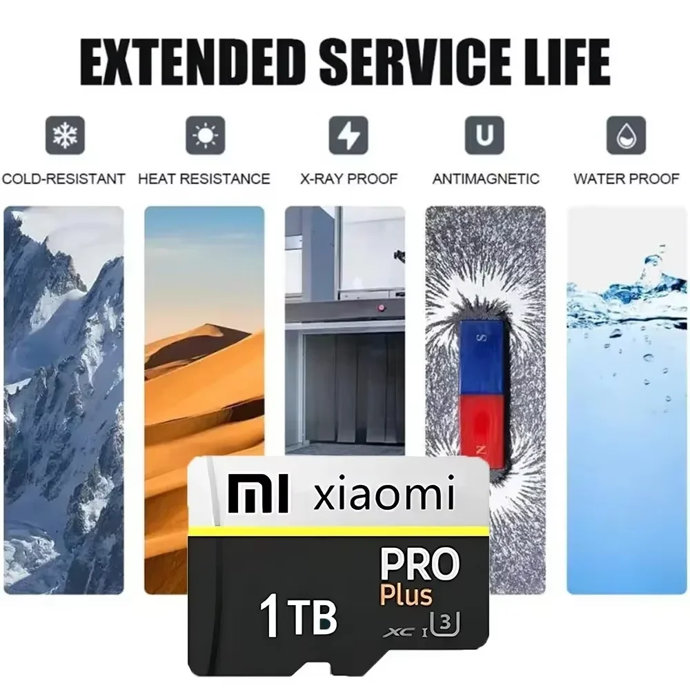 Xiaomi SD 메모리 카드 2TB 1TB 클래스 10 고속 마이크로 TF 카드 1TB 512GB Nintendo Switch PC 스마트 폰 SD 카드 128GB 256GB