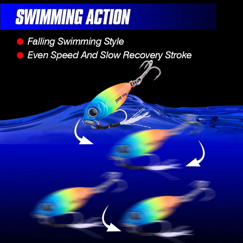 FJORD 10g 15g 20g 지그 하드 루어 마이크로 바다 느린 싱킹 쇼어 캐스팅 금속 지그 UV 나이트 글로우 미끼 플랫 낚시 액세서리