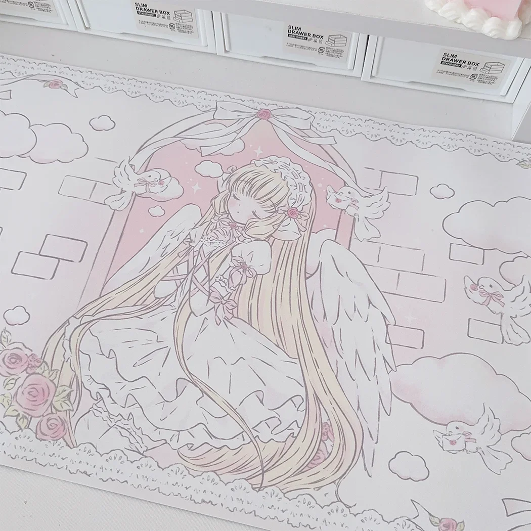 Ins 스타일 원래 디자인 소녀 마우스 패드 방수 안티 슬립 학생 기숙사 식탁 매트 귀여운 사무실 연구 키보드 패드 title=Ins 스타일 원래 디자인 소녀 마우스 패드 방수 안티 슬립 학생 기숙사 식탁 매트 귀여운 사무실 연구 키보드 패드 