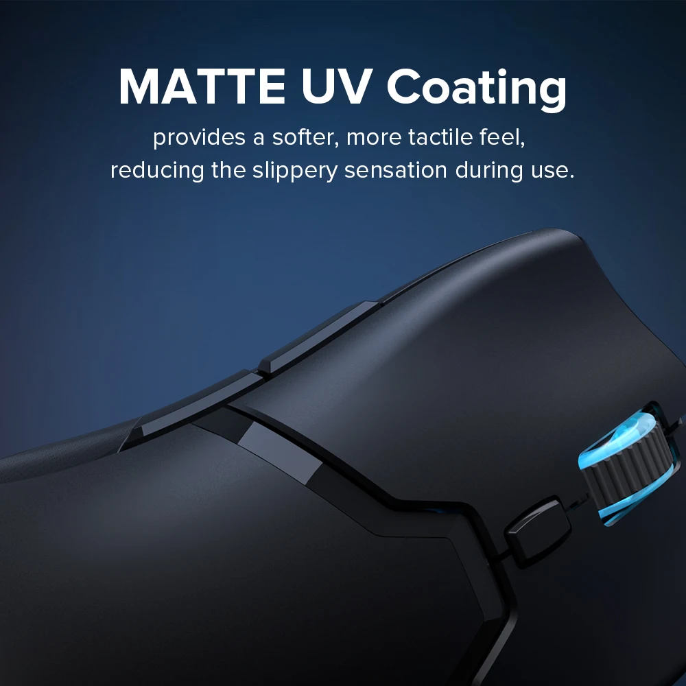 Delux M800PRO PAW3395 무선 게임용 마우스 RGB 라이트 26000DPI PC 노트북 게이머 용 유선 프로그래밍 가능한 인체 공학적 충전식 마우스