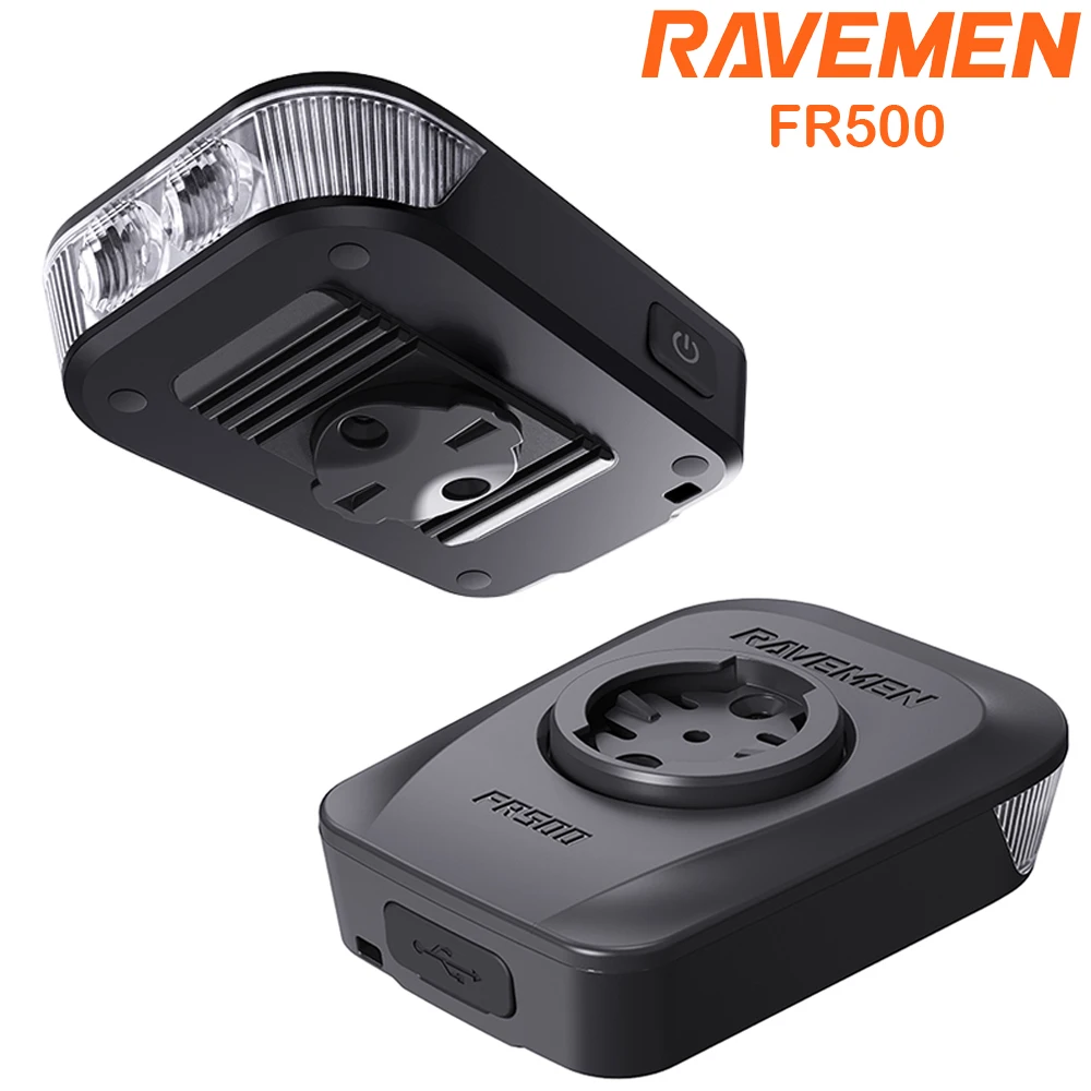 RAVEMEN FR500 자전거 헤드라이트 Garmin Wahoo XOSS IGPSPORT Magene GPS 충전식 자전거 라이트 주간 안전 야간 조명 title=RAVEMEN FR500 자전거 헤드라이트 Garmin Wahoo XOSS IGPSPORT Magene GPS 충전식 자전거 라이트 주간 안전 야간 조명 