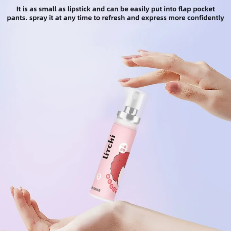 20ml 오래 지속되는 구강 청결제 스프레이 과일향 구강 스프레이 구취 제거 휴대용 구취 제거 상쾌한 구강 관리 도매