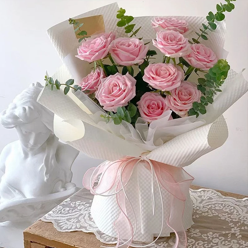 물결 모양 가장자리 피쉬테일 오간자 리본, DIY 리본, 꽃 부케 선물 포장, 웨딩 파티 장식, 공예 용품, 10 야드