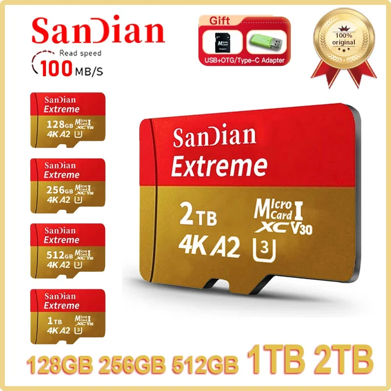 오리지널 마이크로 TF SD 카드, 128GB 플래시 클래스 10 SD 카드, 256GB 메모리 카드, 512GB 메모리 카드, 휴대폰, 카메라, 태블릿, 드론용 title=오리지널 마이크로 TF SD 카드, 128GB 플래시 클래스 10 SD 카드, 256GB 메모리 카드, 512GB 메모리 카드, 휴대폰, 카메라, 태블릿, 드론용 