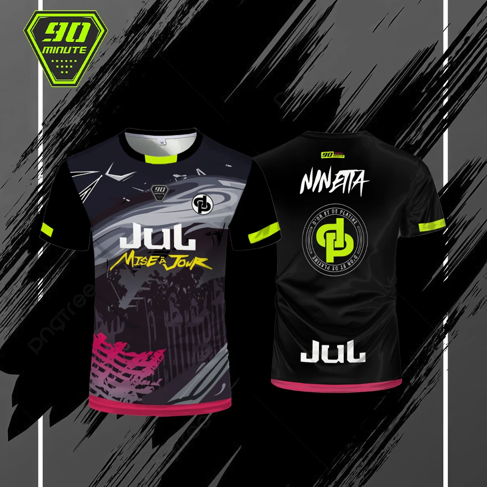 여름 뜨거운 말롯 Jul 티셔츠 90 분 스포츠 통기성 저지 야외 빠른 건조 축구 셔츠 남자 맞춤 탑 구매