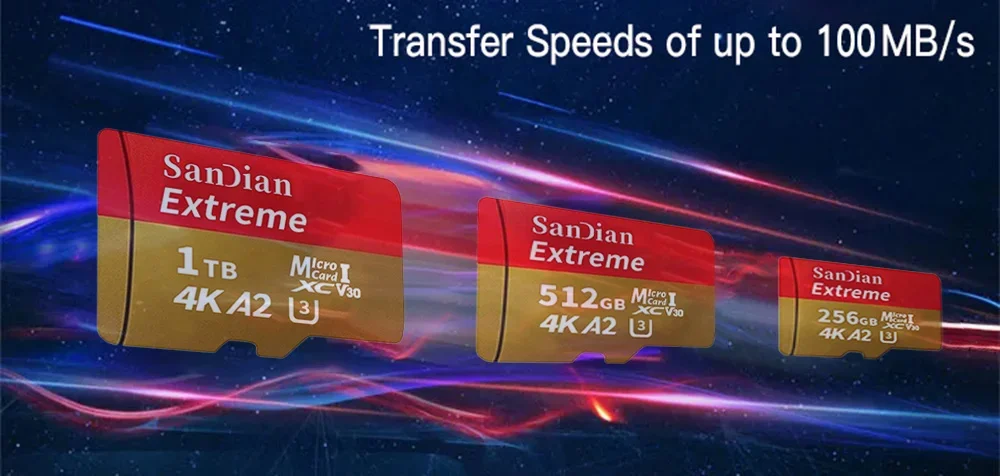 오리지널 마이크로 TF SD 카드, 128GB 플래시 클래스 10 SD 카드, 256GB 메모리 카드, 512GB 메모리 카드, 휴대폰, 카메라, 태블릿, 드론용