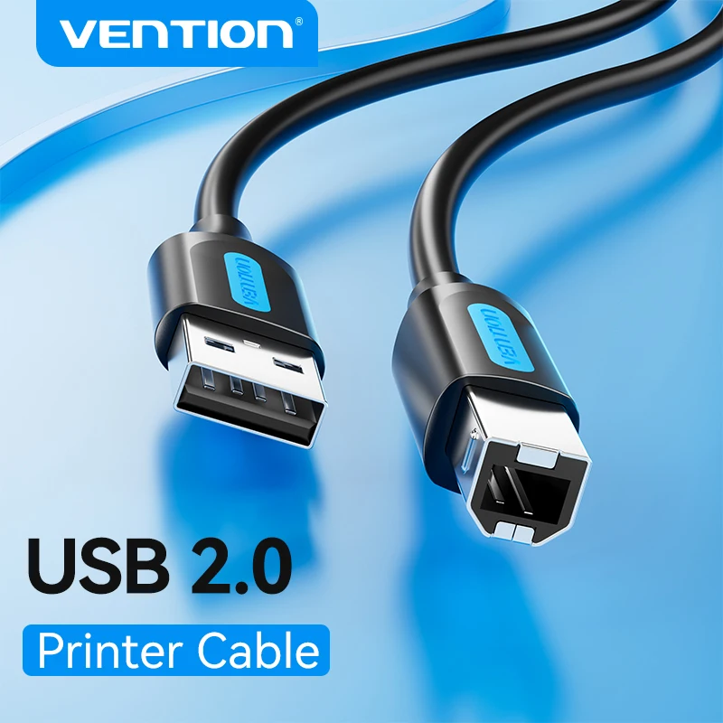 Vention USB 프린터 케이블 USB 3.0 2.0 유형 A 남성-B 남성 케이블 Canon Epson HP ZJiang 라벨 프린터 DAC USB 프린터 title=Vention USB 프린터 케이블 USB 3.0 2.0 유형 A 남성-B 남성 케이블 Canon Epson HP ZJiang 라벨 프린터 DAC USB 프린터 