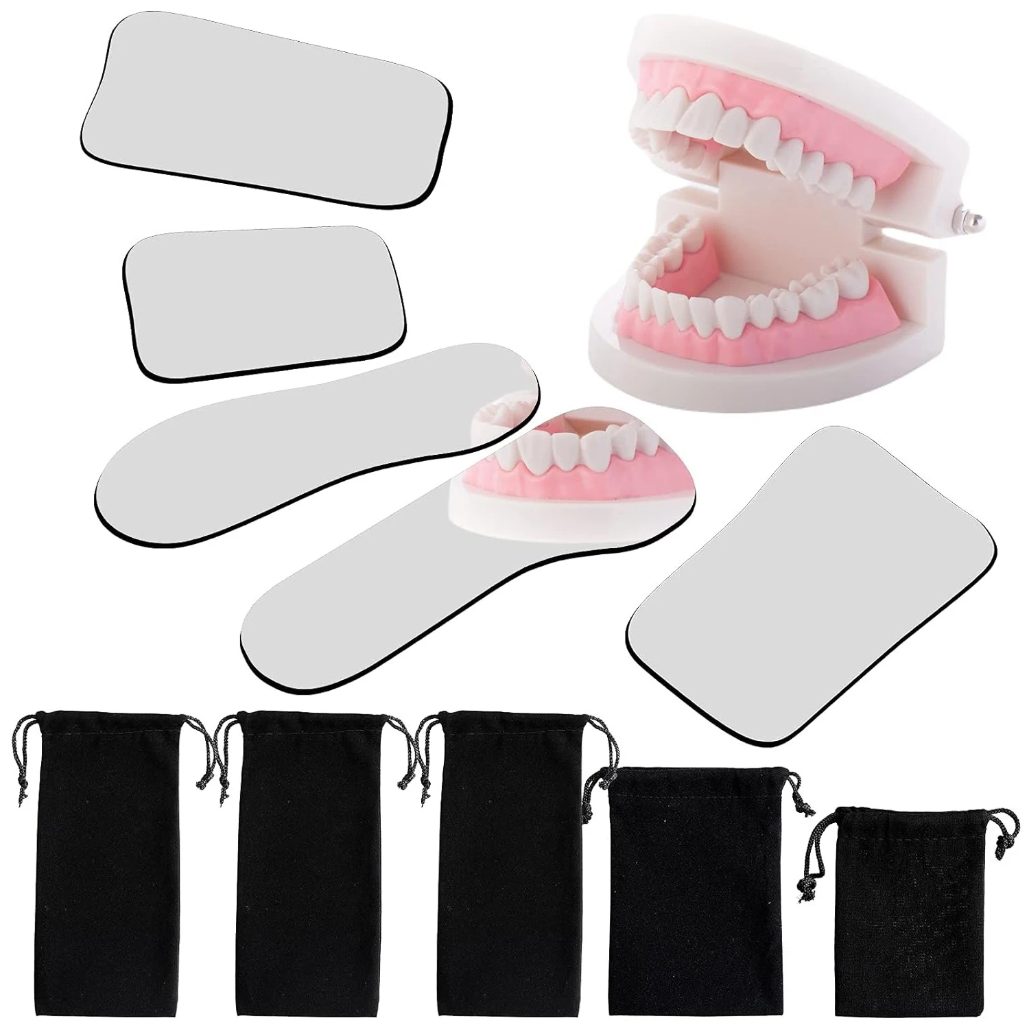 DENTASOP-5 조각 구강 내 거울, 교정 구강 내 사진 2 거울, 사진 구강 거울, 치과 title=DENTASOP-5 조각 구강 내 거울, 교정 구강 내 사진 2 거울, 사진 구강 거울, 치과 