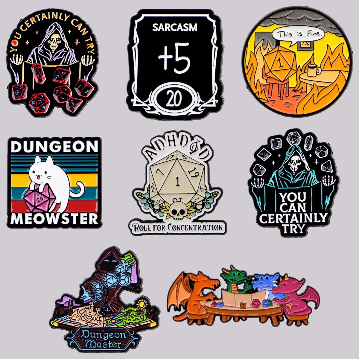 ADHD 인식 에나멜 핀 유머 브로치 소나무 옷깃 핀 배지 배낭 의류 액세서리 게임 쥬얼리 친구 선물 title=ADHD 인식 에나멜 핀 유머 브로치 소나무 옷깃 핀 배지 배낭 의류 액세서리 게임 쥬얼리 친구 선물 